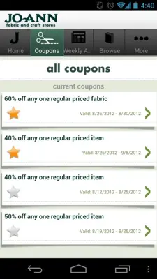 Jo-Ann android App screenshot 3